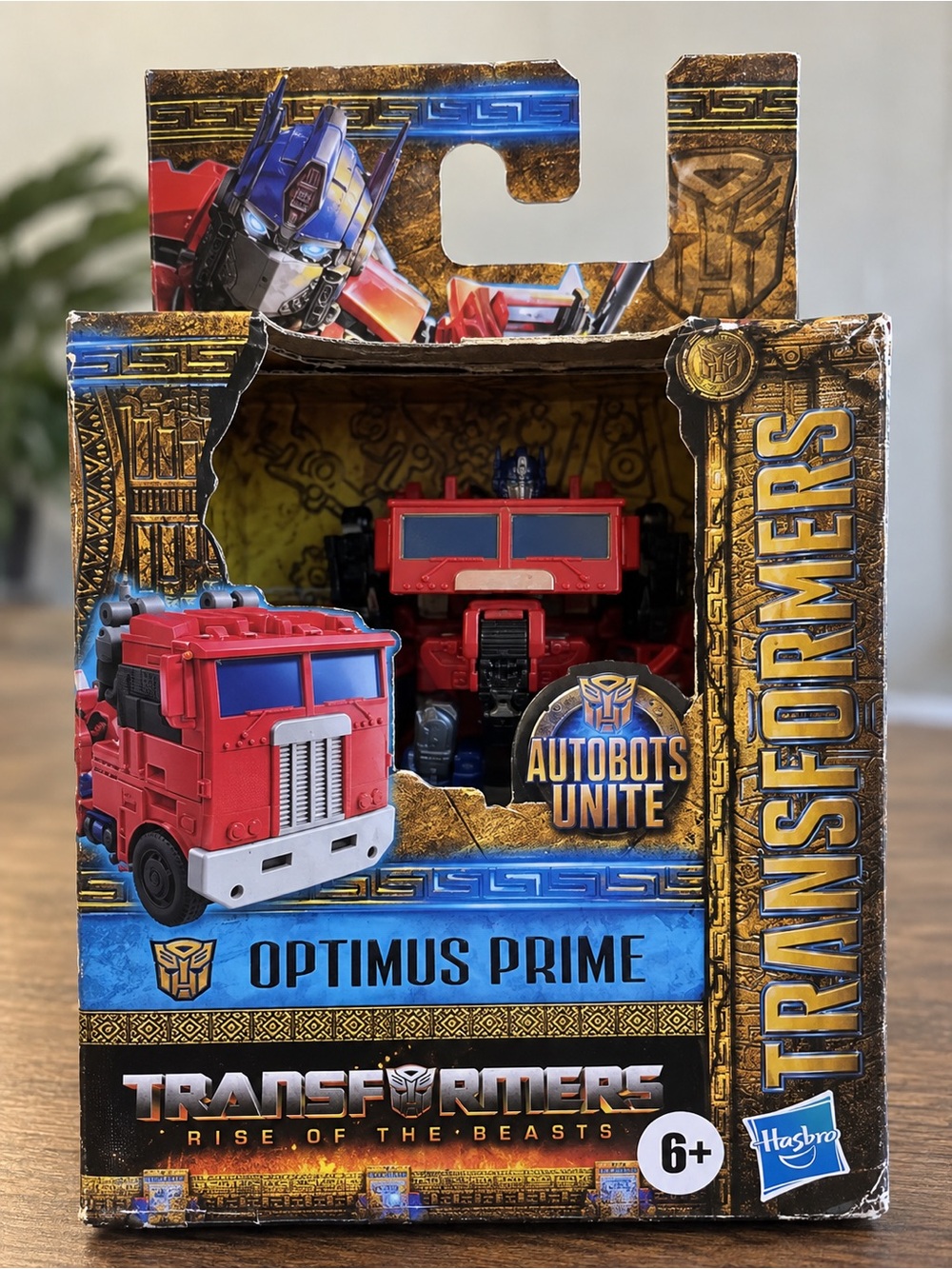 Hasbro Transformers Optimus Prime Action Figure - Red & Blue